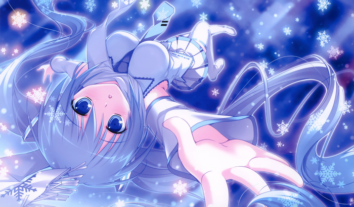 Hatsune Miku in a Winter Wonderland