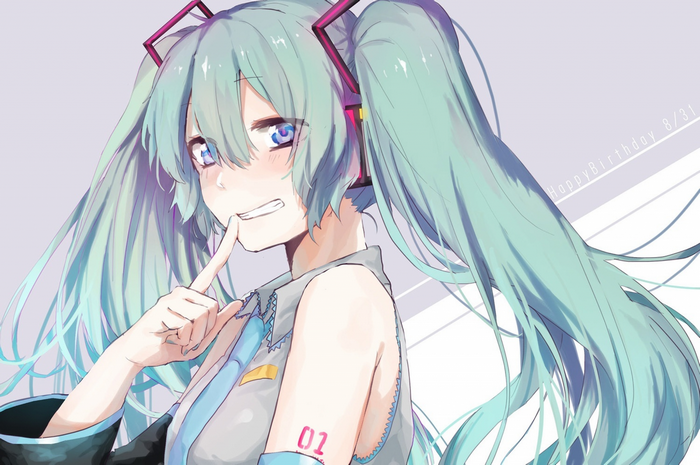 Hatsune Miku from Vocaloid