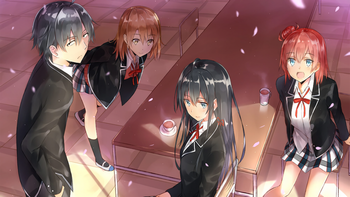 Characters from Yahari Ore no Seishun Love Comedy wa Machigatteiru