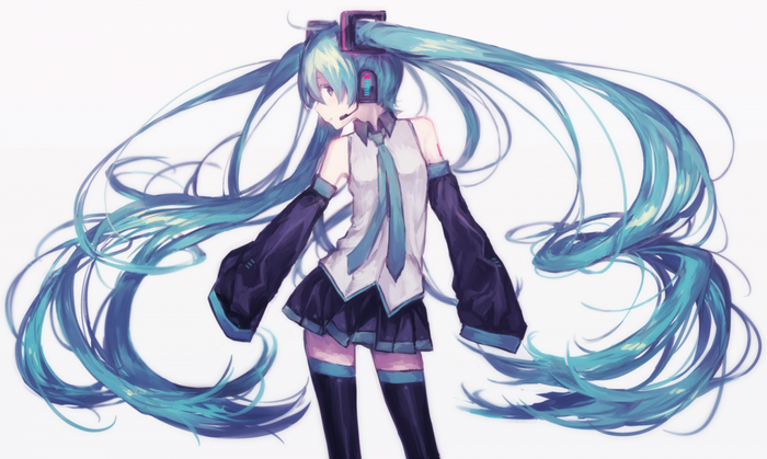 Hatsune Miku from Vocaloid