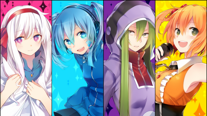 Kagerou Project characters illustration