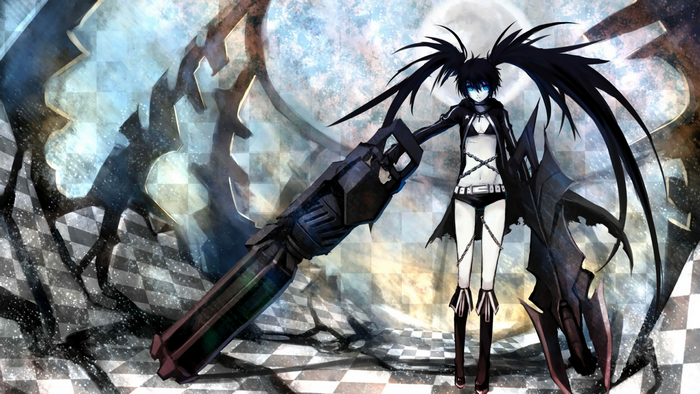 Black Rock Shooter with giant cannon