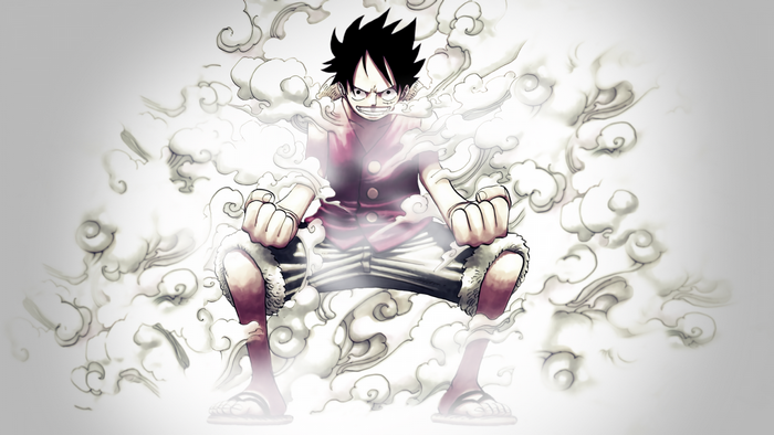 Monkey D. Luffy from One Piece in Gear Fourth