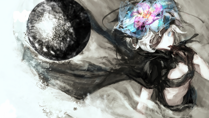 Fremy Speeddraw from Rokka no Yuusha with a large orb