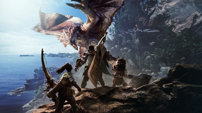 Monster Hunter 4K screenshot from Tokyo Game Show 2017