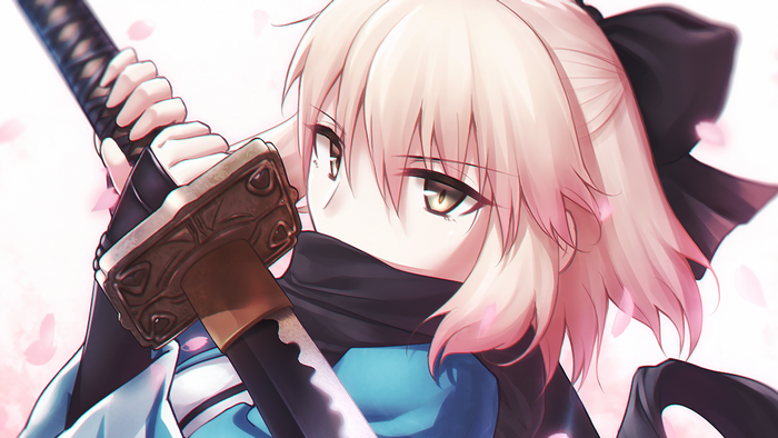 Okita Souji from Fate Series