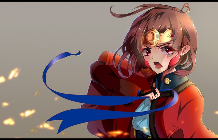 Mumei from Kabaneri of the Iron Fortress Illustration