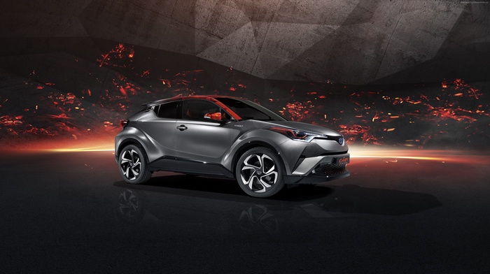 Toyota C-HR Hy-Power Concept Car 4K