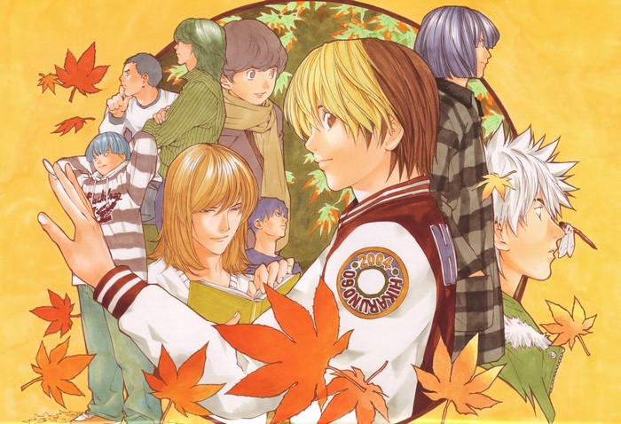 Hikaru no Go characters illustration