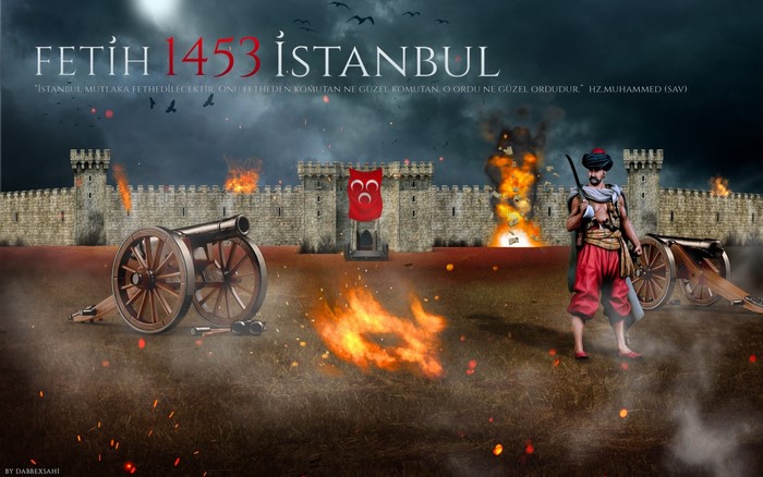 Fetih 1453 Istanbul Digital Art
