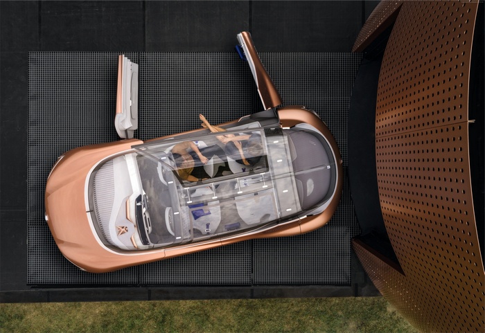 Renault Symbioz electric car interior 4K