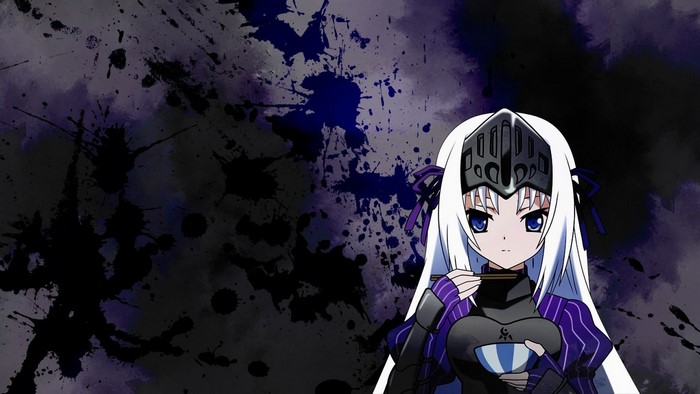 Eucliwood Hellscythe from Kore wa Zombie Desu ka eating