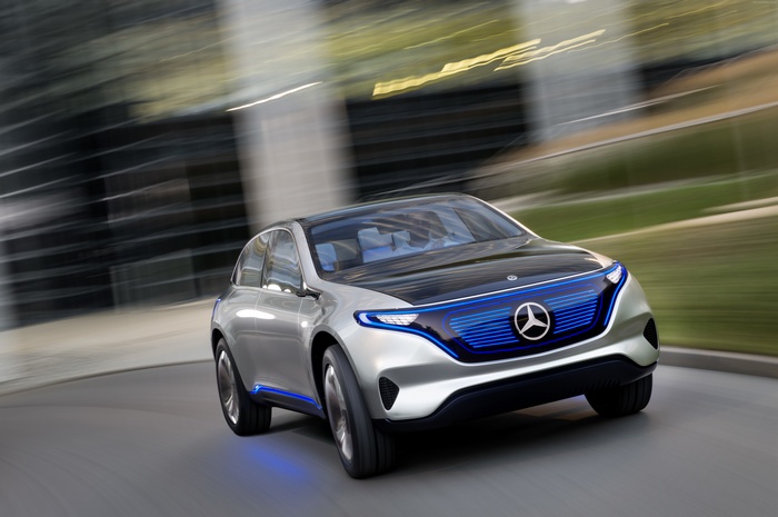 Mercedes-Benz Concept EQ electric car