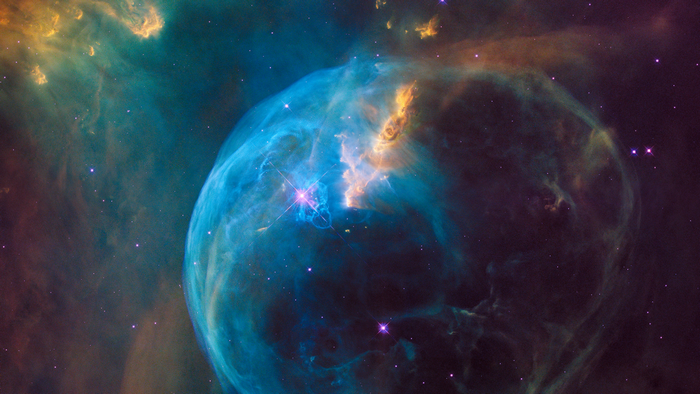 Bubble Nebula in Space
