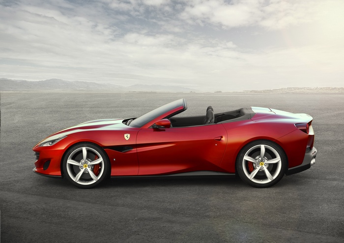 Red 2018 Ferrari Portofino Convertible