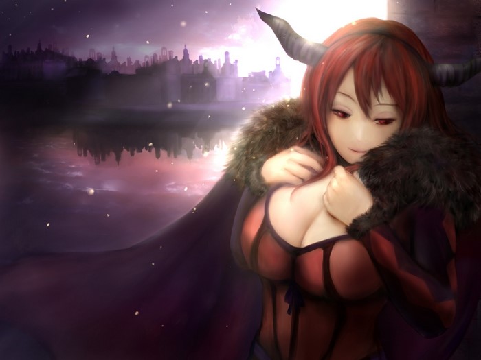 Demon woman from Maoyuu Maou Yuusha