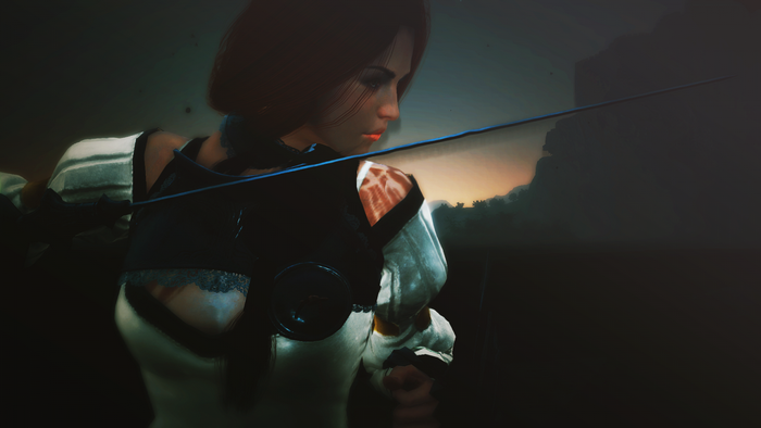 Woman with sword in Black Desert Online