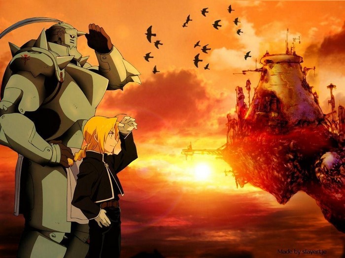 Alphonse and Edward Elric from Fullmetal Alchemist