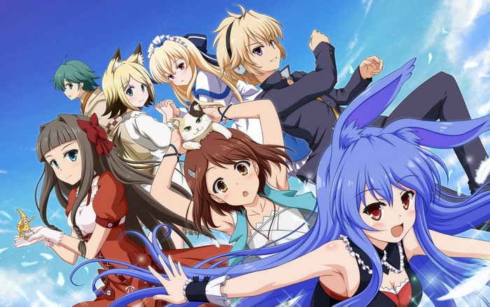 Characters from Mondaiji-tachi ga Isekai kara Kuru Sou Desu yo