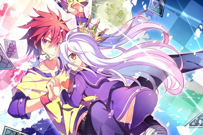 Sora and Shiro from No Game No Life