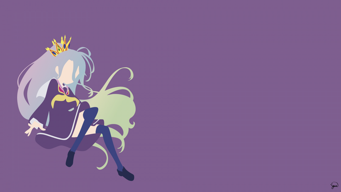 Shiro from No Game No Life