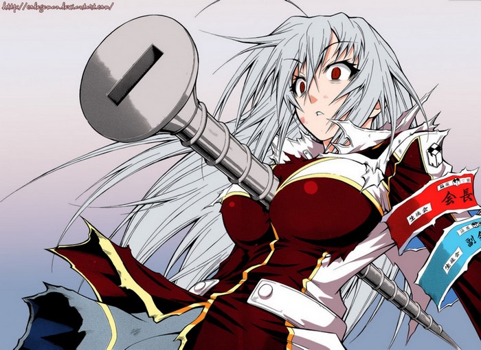 Medaka Box Anime Illustration of Anime Girl