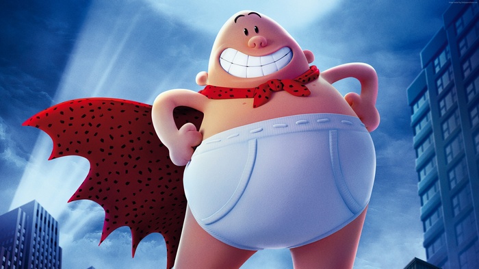 Captain Underpants from Captain Underpants 4K