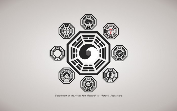Dharma Initiative logos from Lost