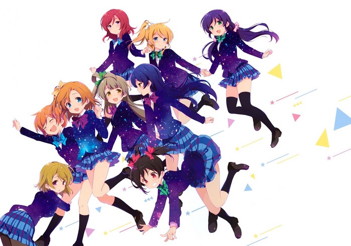 Love Live! School Idol Project characters illustration