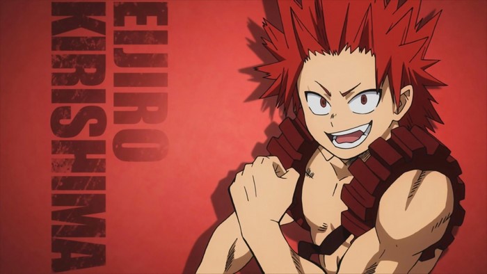 Eijiro Kirishima from My Hero Academia