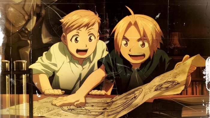 Edward and Alphonse Elric from Fullmetal Alchemist