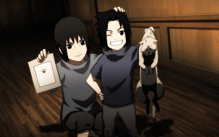 Sasuke and Itachi Uchiha from Naruto Shippuden
