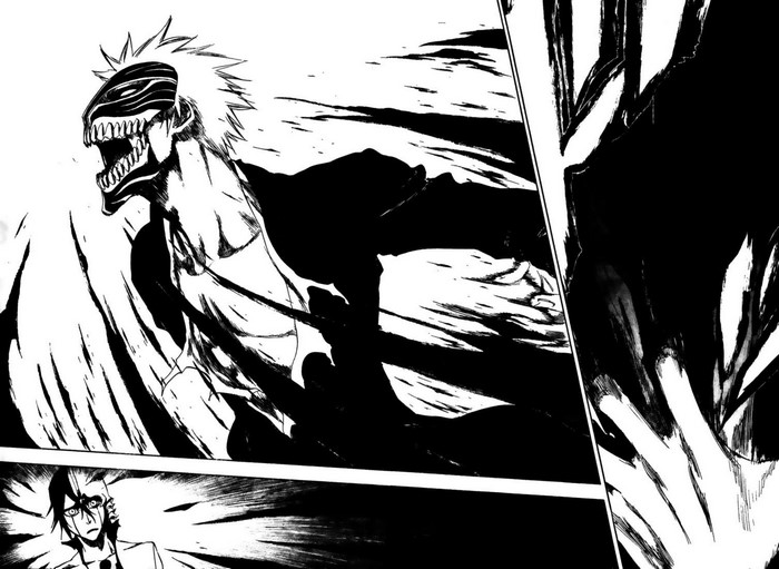 Ichigo Kurosaki in his Hollow form from Bleach