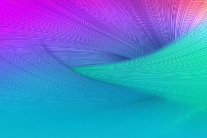 Abstract colorful waves pattern 4K