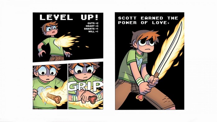 Scott Pilgrim Level Up with the Power of Love