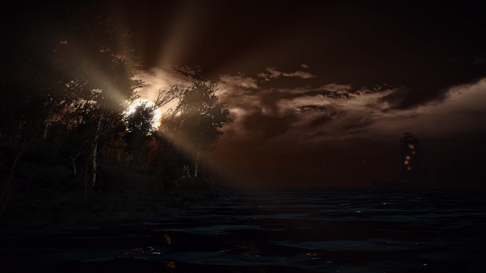 The Witcher 3: Wild Hunt - Lighthouse at Dusk