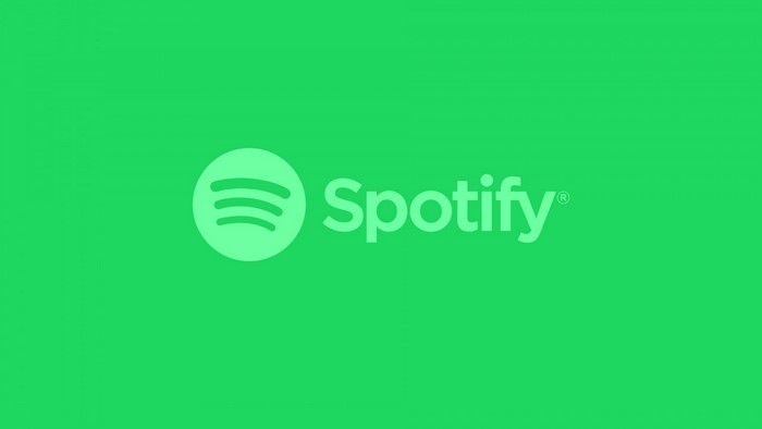 Spotify logo on a green background