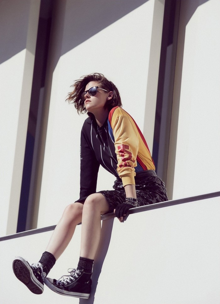 Kristen Stewart in a fashion photoshoot