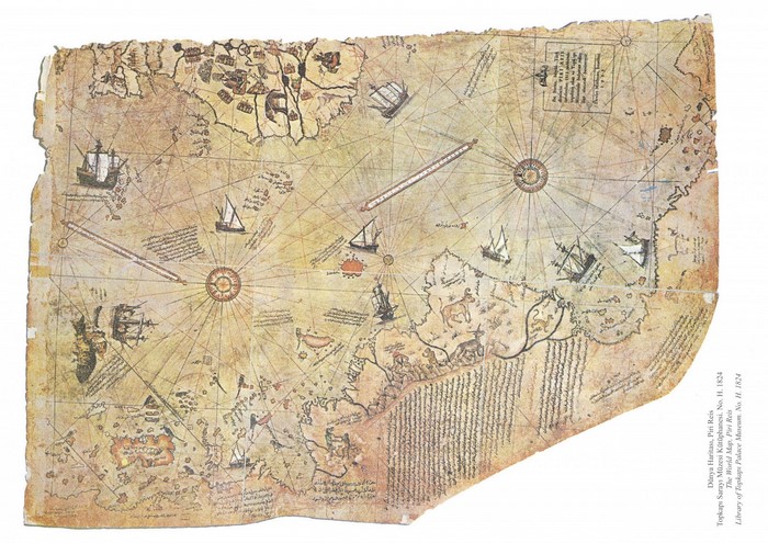 The World Map by Piri Reis