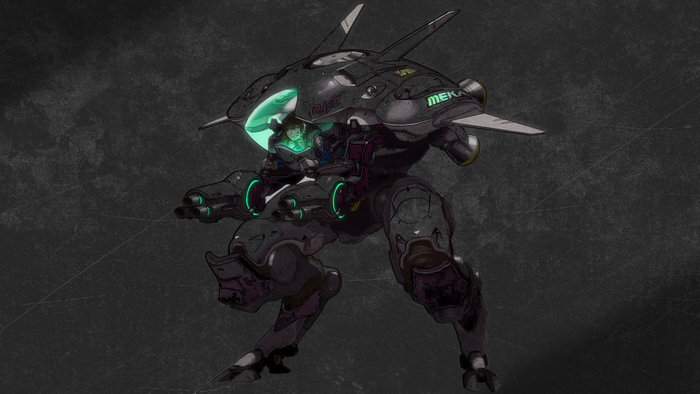 D.Va's MEKA from Overwatch