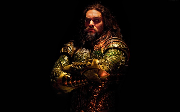 Aquaman from Justice League starring Jason Momoa 4K