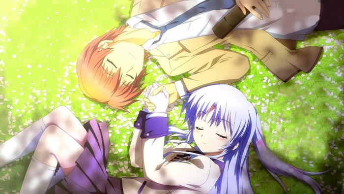Kanade Tachibana and Yuzuru Otonashi from Angel Beats