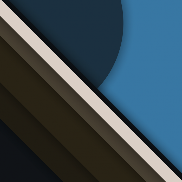 Material design abstract geometric shapes