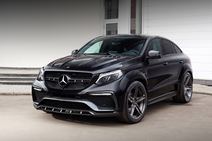 Black Mercedes-Benz GLE Inferno SUV