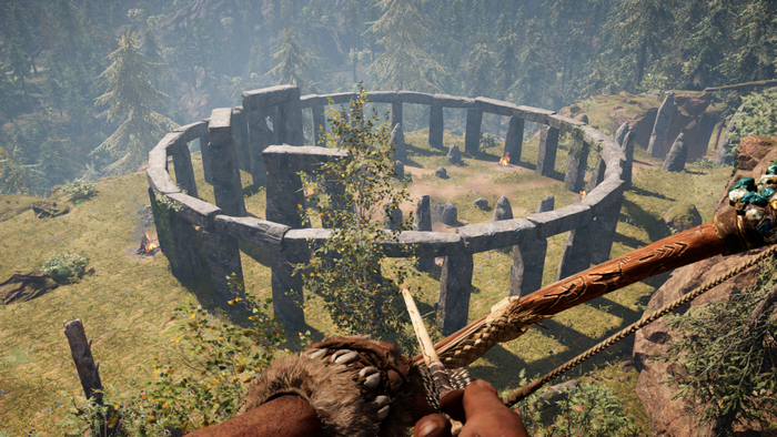 Far Cry Primal screenshot of a stone circle