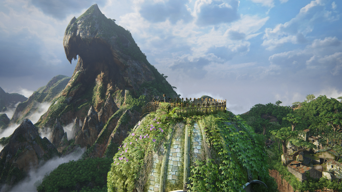 landscape, hill, rock, Tourism, Uncharted 4 A Thiefs End, cliff ...