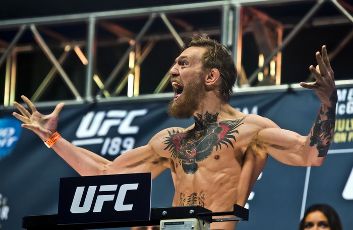 Conor McGregor at UFC Weigh-In