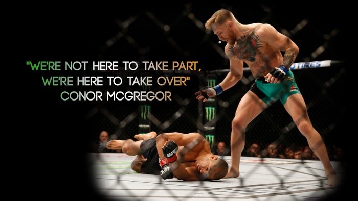 Conor McGregor UFC Fighting Moment