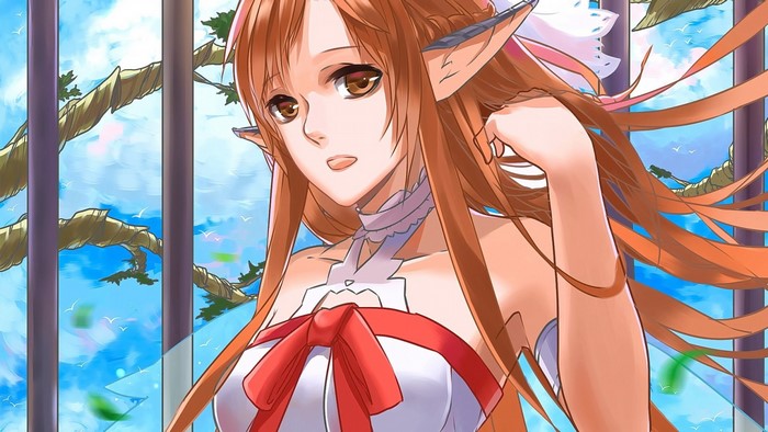 Asuna Yuuki from Sword Art Online