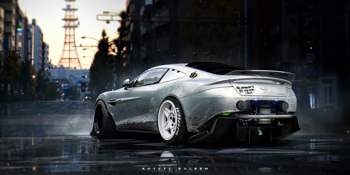 Aston Martin Vanquish by Khyzyl Saleem